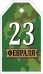 Бирка "С 23 Февраля!"