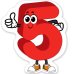 Украшение на скотче "5"