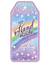 Бирка для подарка "Hand made"