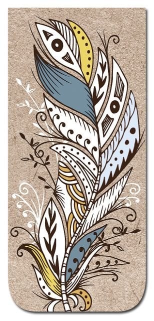 Закладка на магните "Перо"