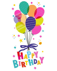 Конверт для денег Happy Birthday!