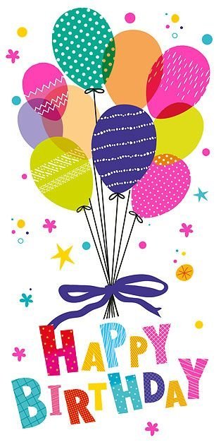 Конверт для денег Happy Birthday!