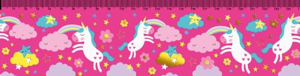 Закладка-линейка "Единорожки" Закладка-линейка "Единорожки"