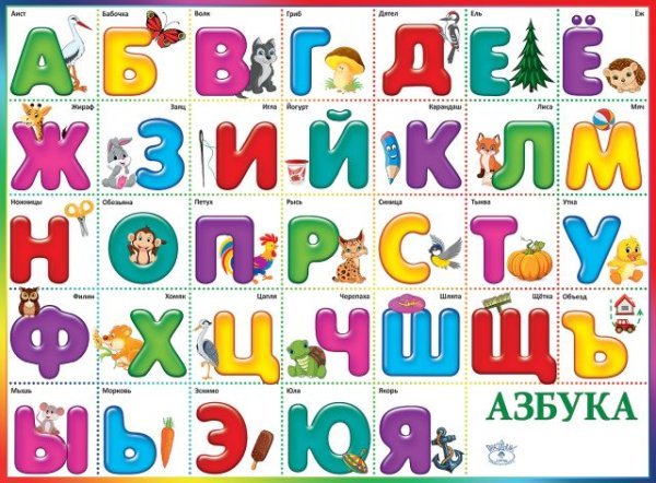 Плакат "Азбука"