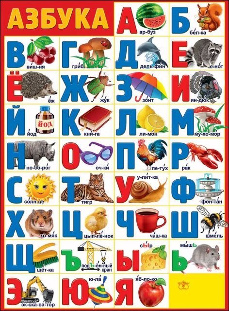 Плакат "Азбука"