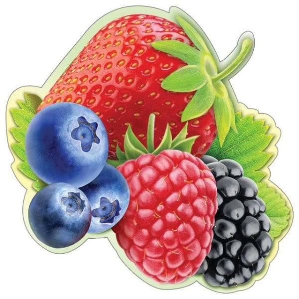 Украшение на скотче "Ягоды" Украшение на скотче "Ягоды"