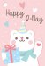 Бирка "Happy B-Day"