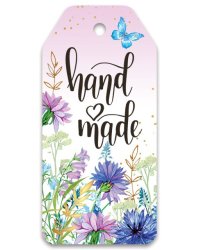 Бирка для подарка "Hand made"