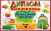 Диплом выпускника начальной школы с анкетой