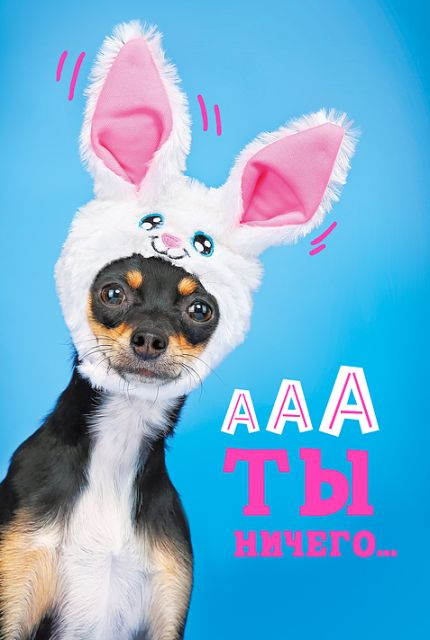 Открытка-отношение "А ты ничего..."