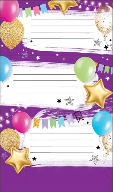 Наклейка на тетрадь "Шары" Наклейка на тетрадь "Шары"