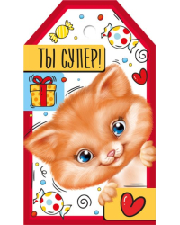 Бирка "Ты супер!"
