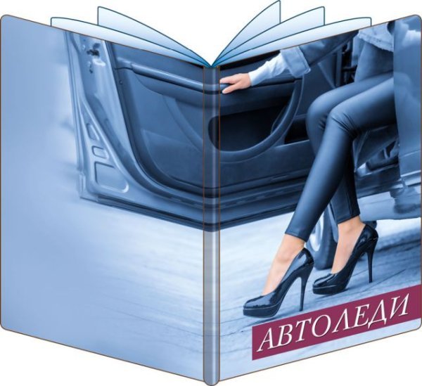 Обложка для документов на авто "Автоледи"
