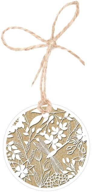 Бирка для подарка "Б/Н"