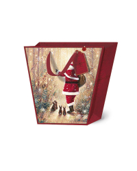 Сумка бумажная Лакарт "Новый год"