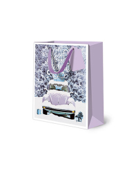 Сумка бумажная Лакарт "Новый год"