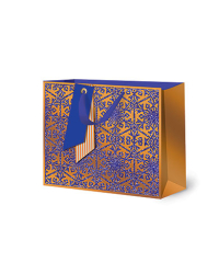 Сумка бумажная Лакарт "Новый год"