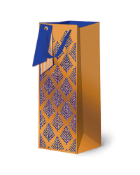 Сумка бумажная Лакарт "Новый год"