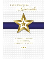 Открытка Лакарт "23 февраля"