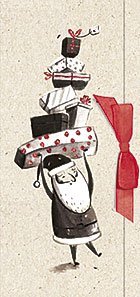 Открытка-конверт для денег Лакарт НГ