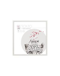 Рамка д/постера 30*30 из дерева белая