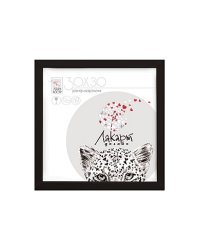 Рамка д/постера 30*30 из дерева черная