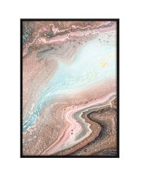 Постер 50*70 в черной рамке из дерева