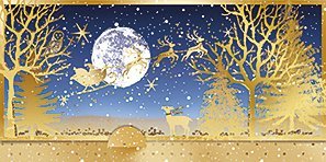 Открытка-конверт для денег Лакарт НГ