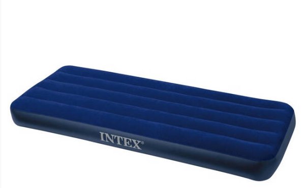 Матрас надувной CLASSIC DOWNY AIRBED FIBER-TECH 76x191x25 см INTEX Новинка. Арт. 64756