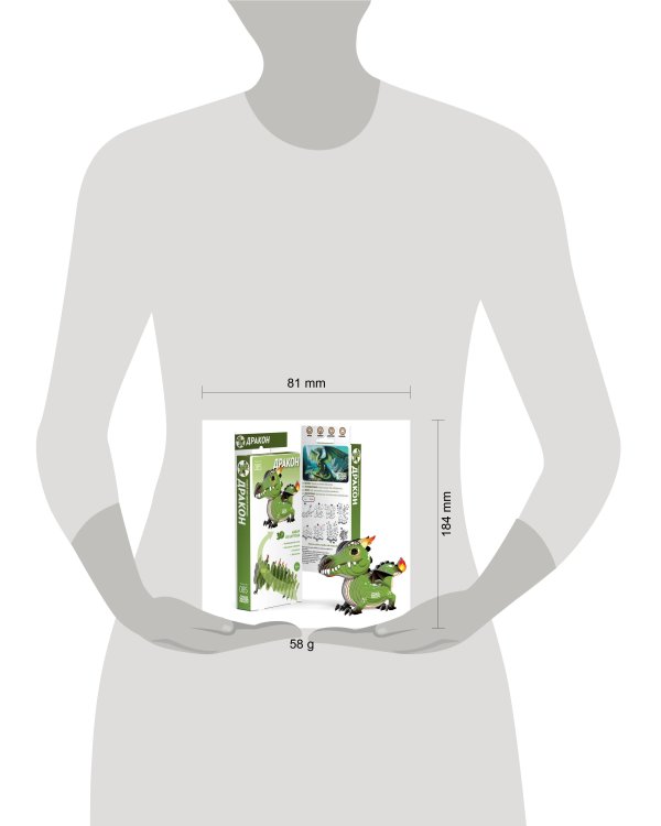 Настольная игра «Набор из картона "Дракон"