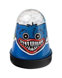 Игрушка для детей модели Slime синий с шариками, 130 г