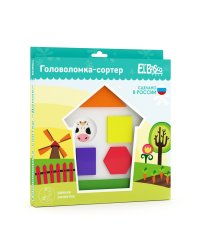 Головоломка-сортер "Домик"
