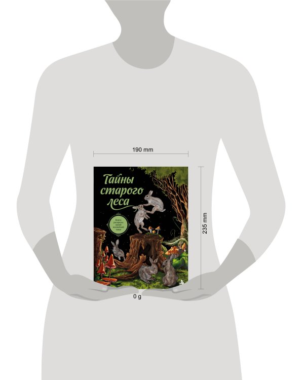 Дополнительное изображение книги «Тайны старого леса. Книга-раскраска одной волшебной чащи»