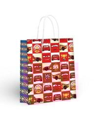 Тачки.Пакет подарочный большой - 1, 400*300*140 мм