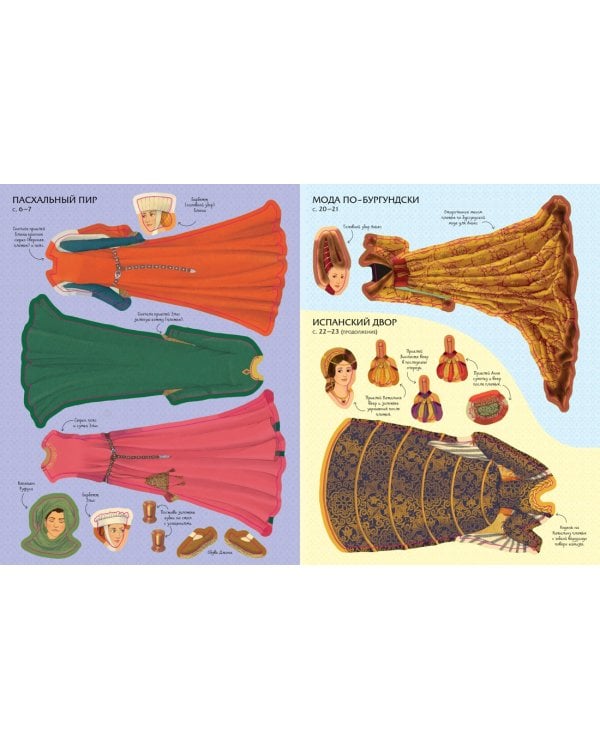 Роскошные наряды в Средние века