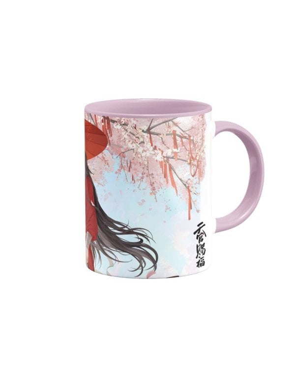 Кружка керамическая "Благословение небожителей. Под зонтом. 330 мл"