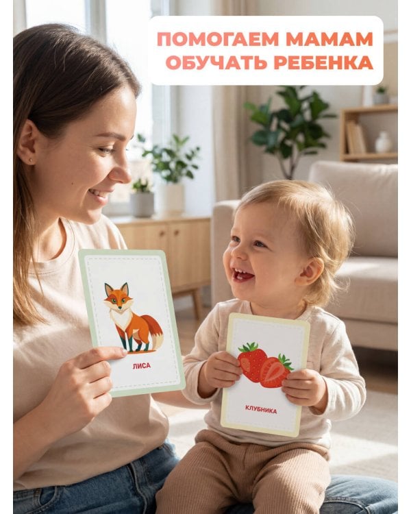 Развивающие карточки Домана. Нейротренировка малышей
