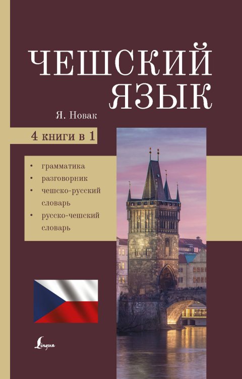 4 книги в 1 Чешский язык. 4-в-1: грамматика, разговорник, чешско-русский словарь, русско-чешский словарь