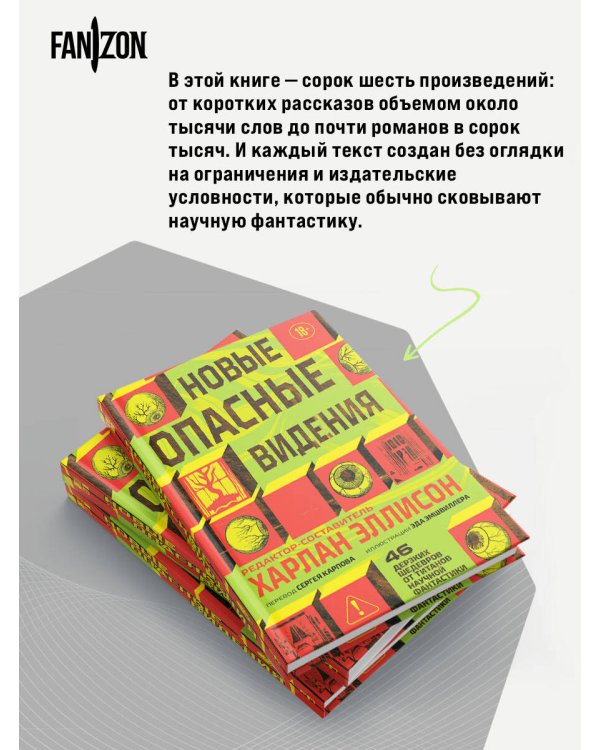 Дополнительное изображение книги «Новые опасные видения»