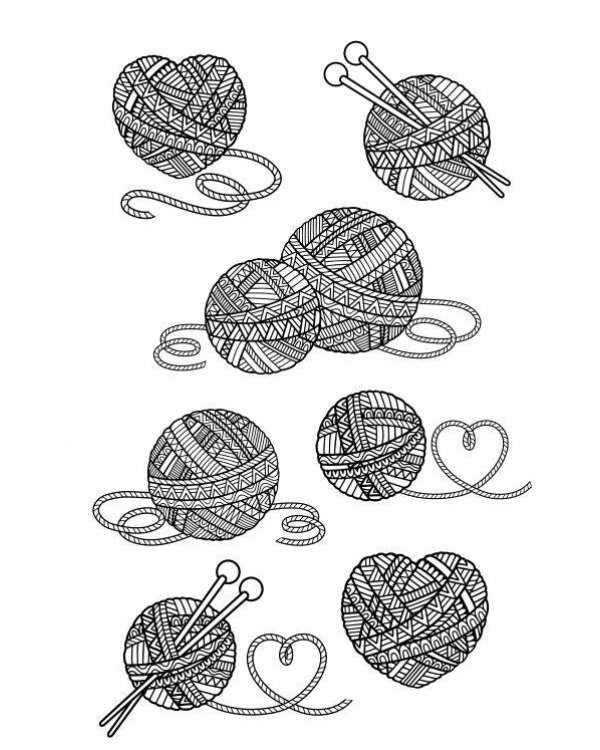 Время для Хюгге. Мини-раскраска-антистресс для творчества и вдохновения