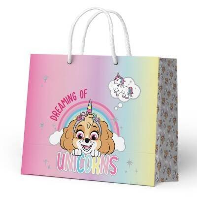 Щенячий патруль.  Пакет подарочный большой - 6 (Unicorns), 400*300*140 мм