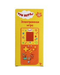 Электронная логическая игра Три Кота кор.7*14*2см ИГРАЕМ ВМЕСТЕ в кор.2*120шт