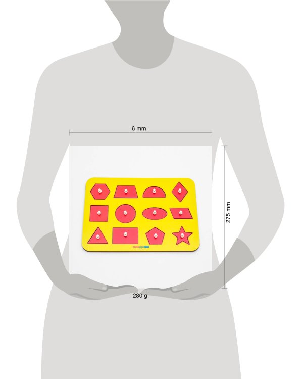 Монтессори, Геометрические формы цвет, 082101