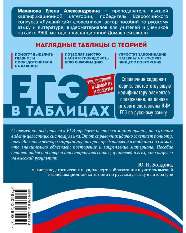 Дополнительное изображение книги «Русский язык»