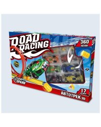 Автотрек петля 360, 6 машинок, кор.39*25*4см ТЕХНОДРАЙВ в кор.2*36шт