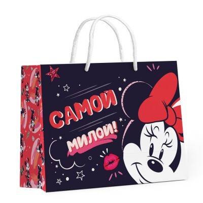 Minnie Mouse. Пакет подарочный большой - 5, 400*300*140 мм