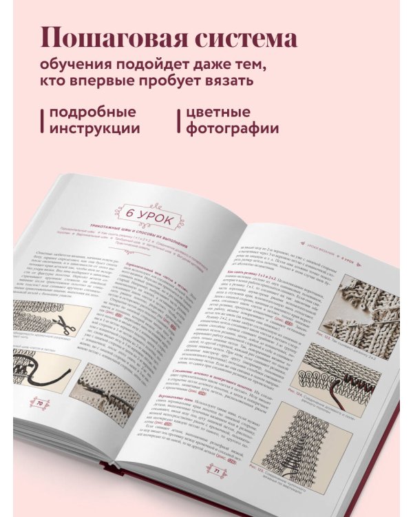Дополнительное изображение книги «Азбука вязания. Издание обновленное и дополненное (новое оформление)»