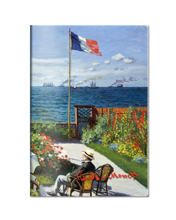 Обложка для паспорта. Моне. Терраса в Сент-Адресс (Арте)