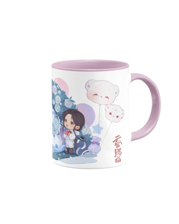 Кружка керамическая "Благословение небожителей. Чиби торт 1. 330 мл"