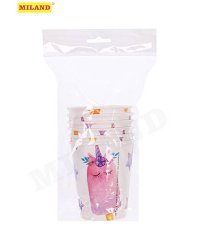 Стаканы бумажные Единороги-сладости (250 мл, 6 шт) еврослот ЕВ-7455